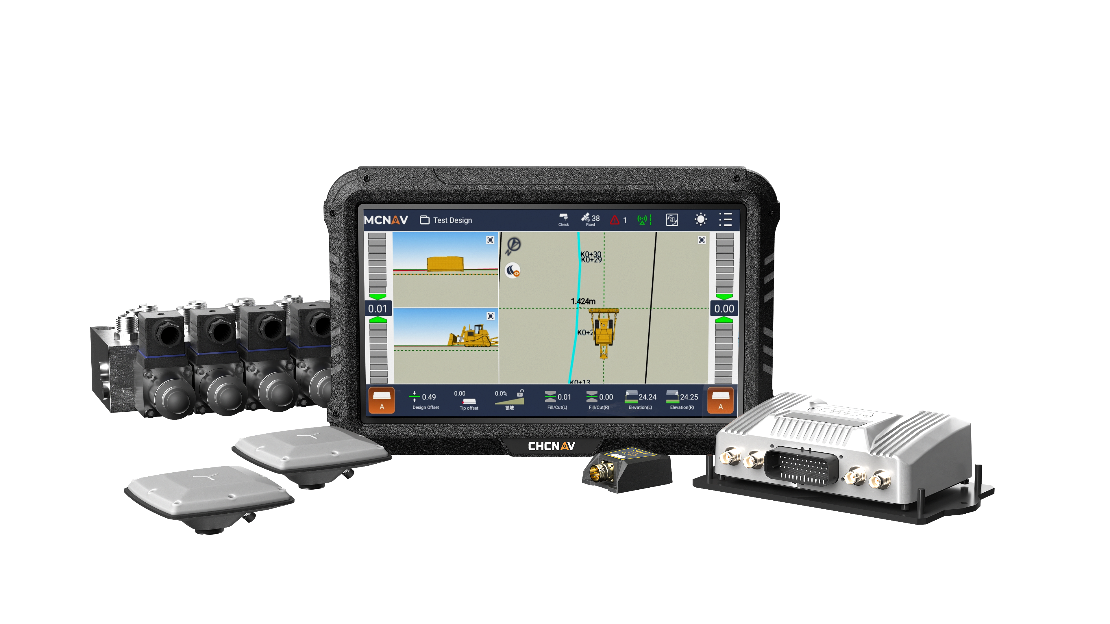 Kit complet guidage rtk Le NX 510 SE