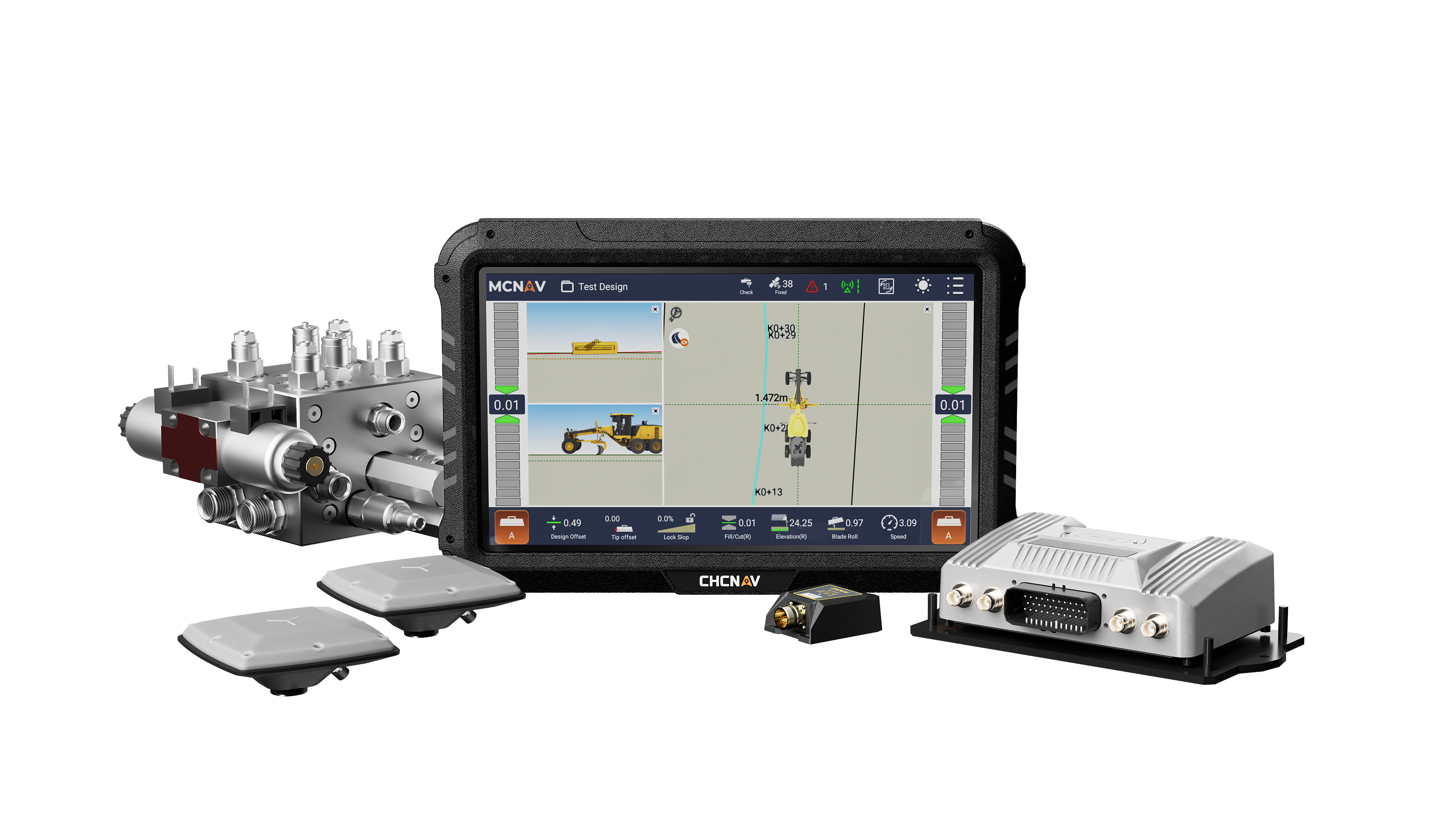 Kit complet guidage rtk Le NX 510 SE